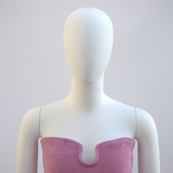 NANUSHKA PINK MINI KNITTED DRESS - Picture 3 of 4